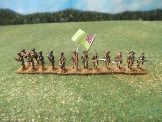 15mm AWI Infantry / Command: Green Mountain Boys - assorted Stone Mountain Miniatures AWI figures