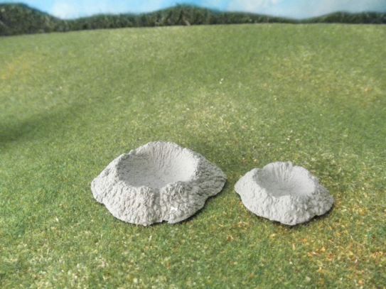 15mm Terrain / 25mm Terrain: TRF83 Shell Craters