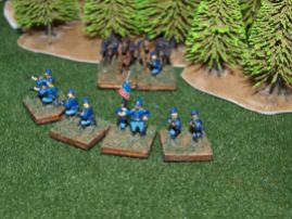 Stone Mountain Miniatures 15mm ACW: Union Dismounted Cavalry